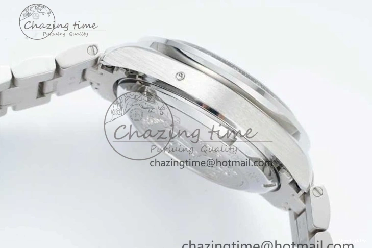 1222 UrbanChic Speedmaster Racing Master SS HKF Best Edition Blue Black Dial on SS Bracelet A 7808